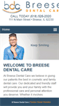 Mobile Screenshot of breesedentalcare.com